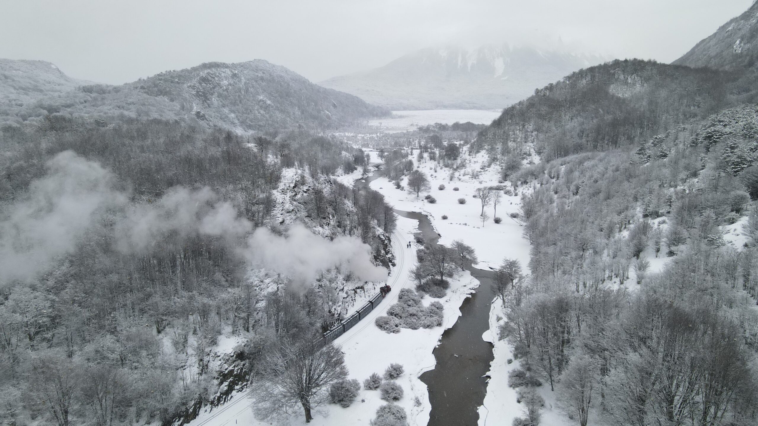 Tierra del Fuego National Park in winter (End of the World Train)